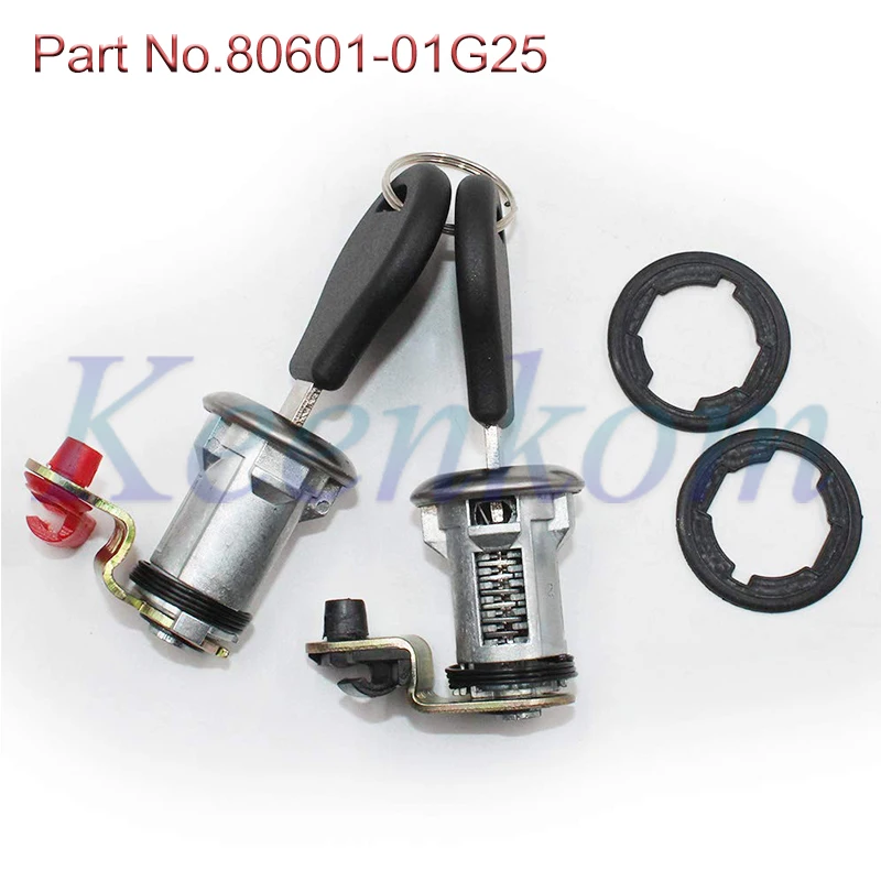 

80600-01G25 80601-01G25 Door Lock Set W/Key For Nissan D21 Pickup 1984-1998 Pathfinder 1987-1991