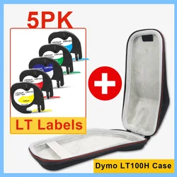 Labelwell Protective Travel Case for Dymo Letratag LT-100H  LT100H Label Maker Hard Case Carrying Storage Box LT 91201 12267