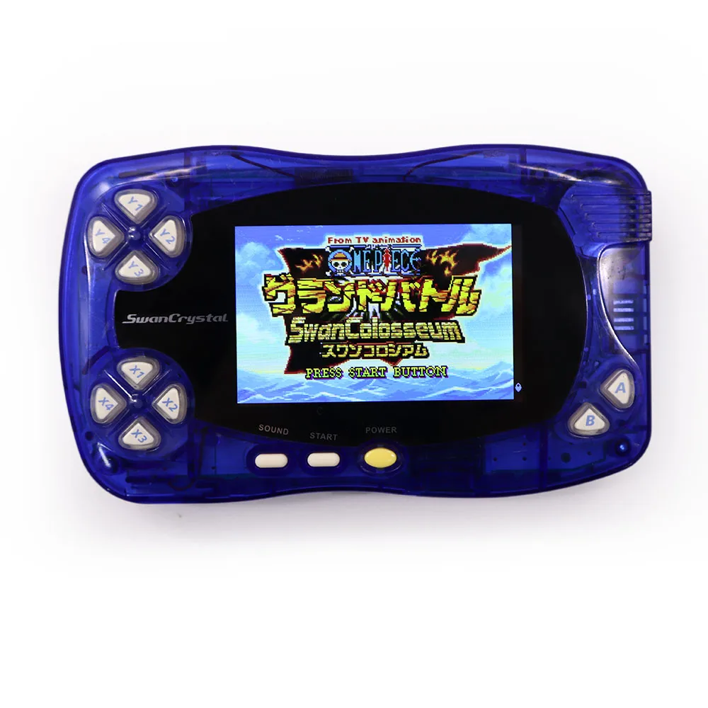 WSCC Hightlight IPS LCD Màn Hình Bộ Đèn Nền Cho Bandai Hệ WonderSwan Pha Lê Màu Cho Kỳ Quan Thiên Nga Pha Lê