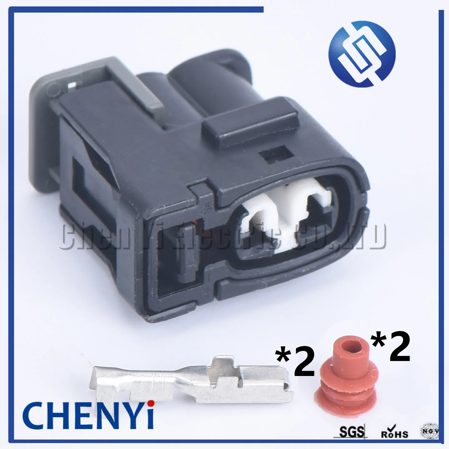 2 Pin automotive plug connector Elantra ignition Coil Female Injector Automotive 2JZ-GE 90980-11246 MG642273-5 For Hyundai Kia