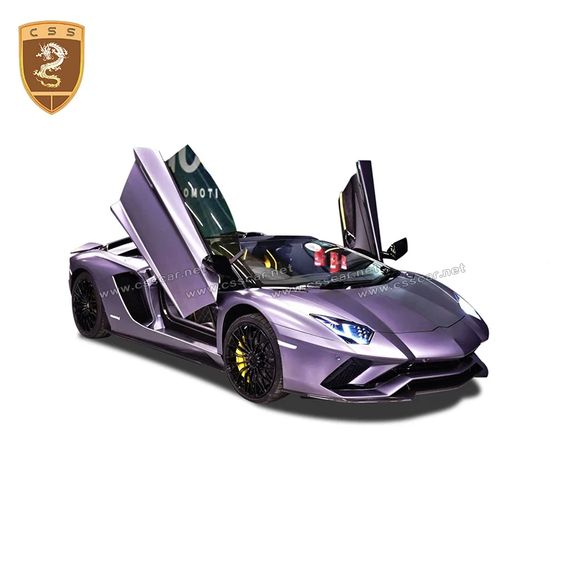 NEW OEM Design upgrade LP740 front bumper for Lamborghini LP700 Aventador S Car bumper carbon fiber diffuser original mesh grid