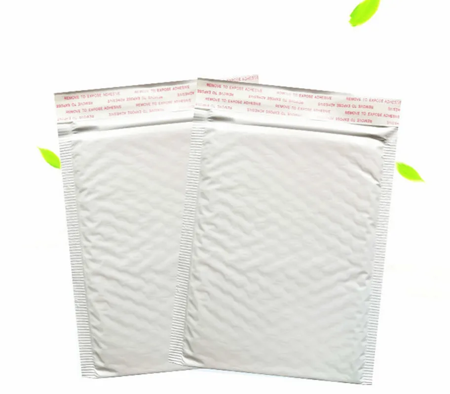 10PCS/lot 24*25cm White Envelope Bubble Mail Envelope Foam Postage Envelope Christmas Package Gift Holders