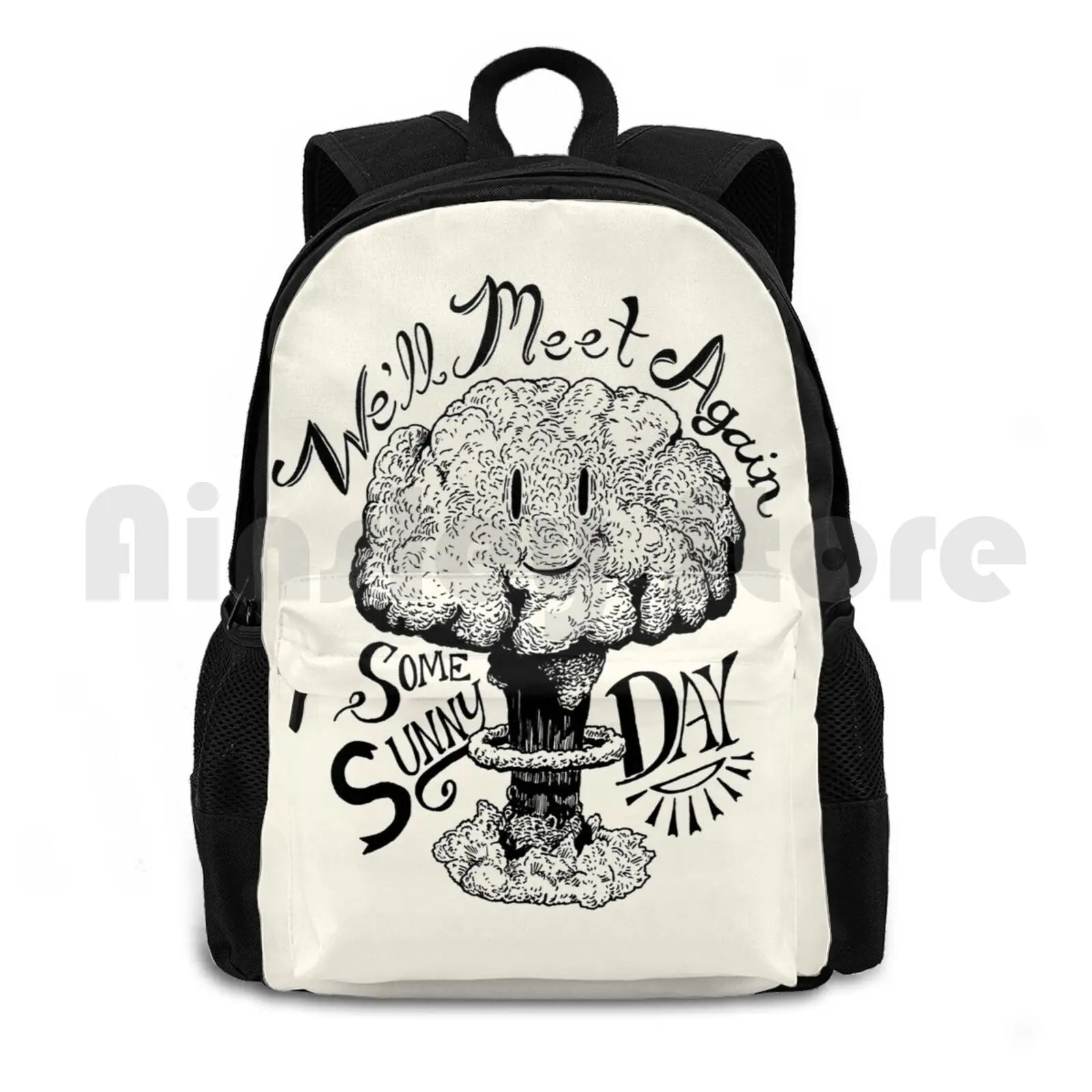 

We'll Meet Again Some Sunny Day Outdoor Hiking Backpack Riding Climbing Sports Bag Movies Fan Art Dr Strangelove Stanley