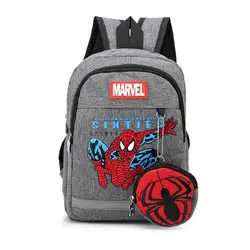 Capitão América Cartoon School Bags para crianças, Spiderman Backpack, Baby Toddler, Kids Book Bag, Kindergarten Boy and Girl