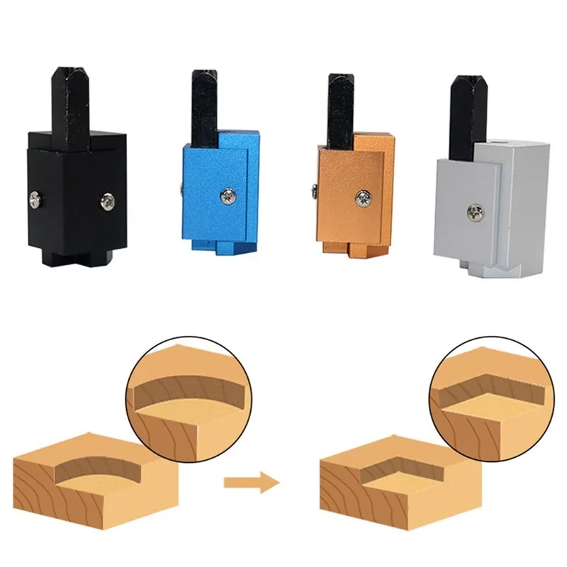 Wood Carving Corner Chisel Square Hinge Recesses Mortising Right Angle Carving Chisel for Woodworking Tool Carving Chisel Tools