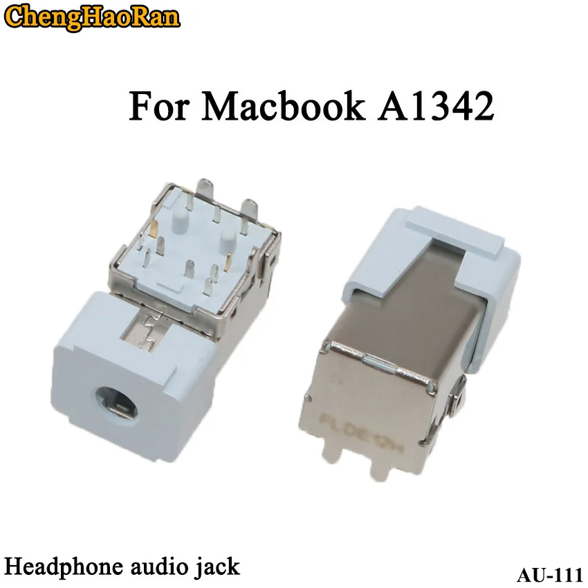 

ChengHaoRan 2pcs/lot For iPhone Apple Notebook A1342 Audio Input and Output Interface Slot Connector