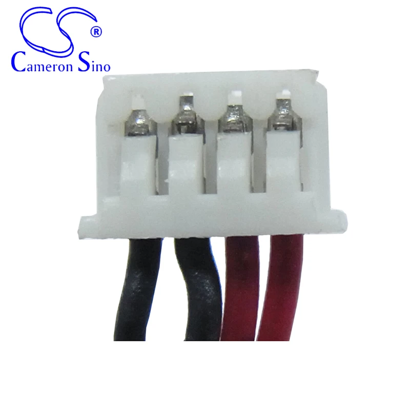 CameronSino – batterie pour typhon MyGuide 3100, pour GPS BT553759, pour navigateur 1100mAh, 3.70V, li-polymère noir