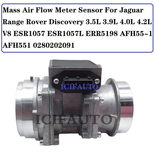 Medidor de flujo de aire masivo Sensor Maf para Jaguar Range Rover Discovery 3.5L 3.9L 4.0L 4.2L V8 ESR1057 ESR1057L ERR5198 AFH55-1 AFH551