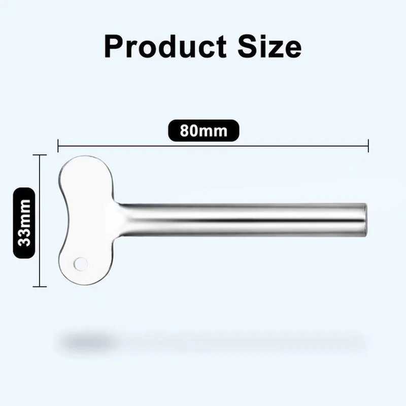 1/2/5 Pcs Reusable Stainless Steel Toothpaste Squeezer Multifunctional Plastic Cream Tube Squeezing Cosmetic Oil Paint Squeezer