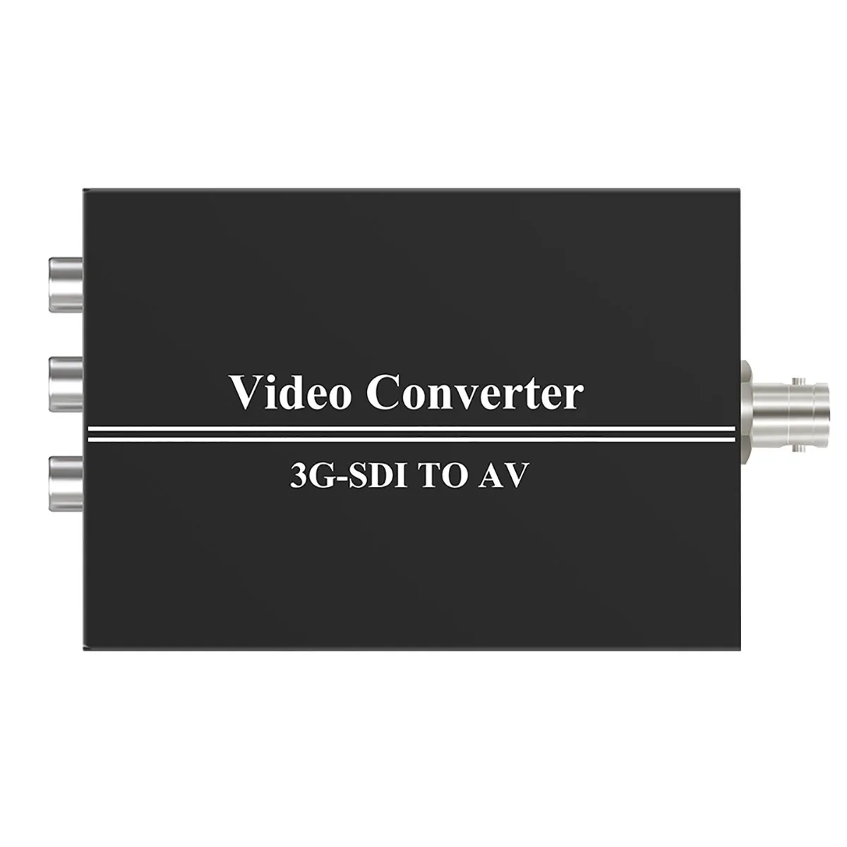 3G SDI to AV Converter BNC to RCA Audio Scaler Support convert SD-SDI,HD-SDI,3G-SDI Signal For TV