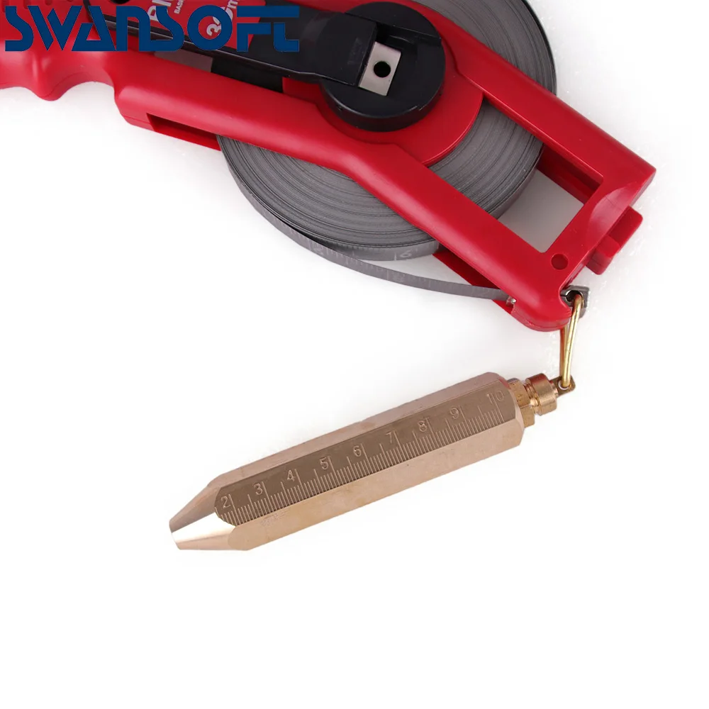 Imagem -06 - Óleo de Mergulhando Soando Fita de Medição de Aço Inoxidável Dipstick Profundidade Barco Ferramentas Aço Inoxidável 15m 20m 30m