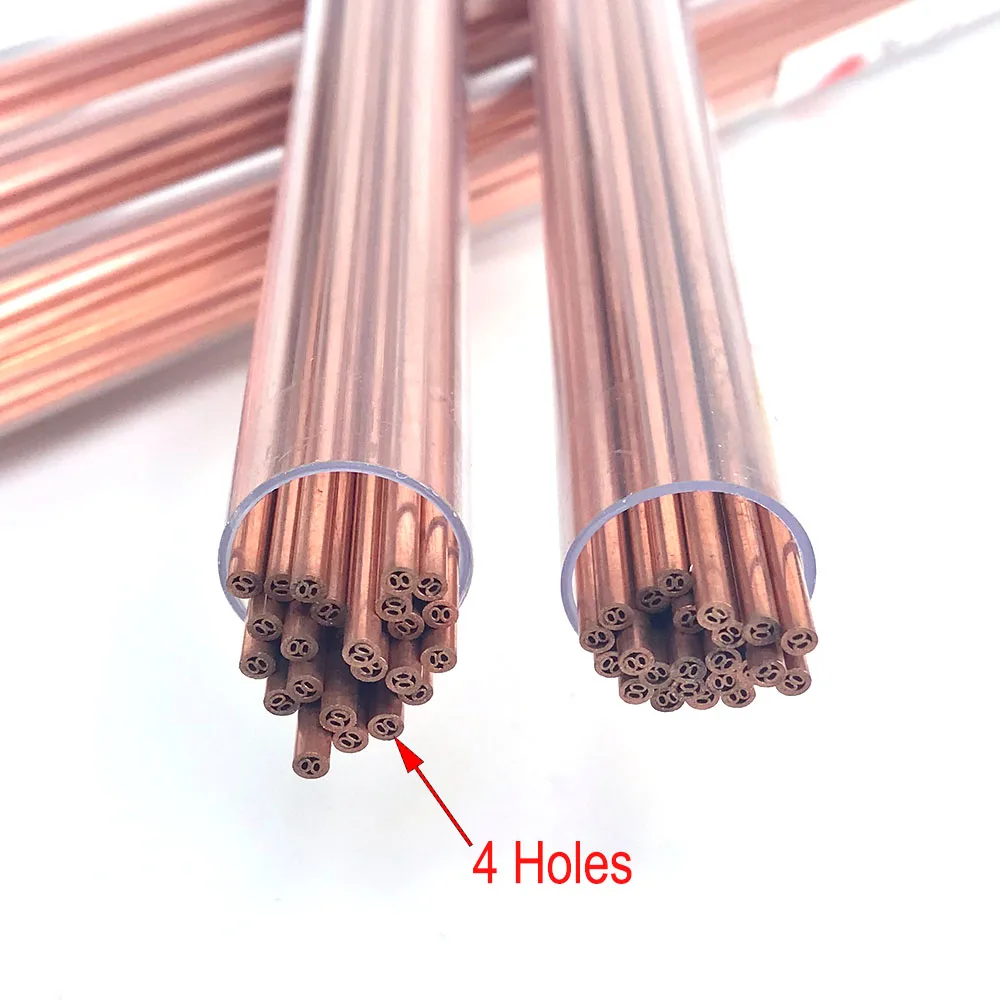 

Ziyang Copper Electrode Tube Multihole OD 2.5mm*400mm 25 Piece for EDM Drilling Machine