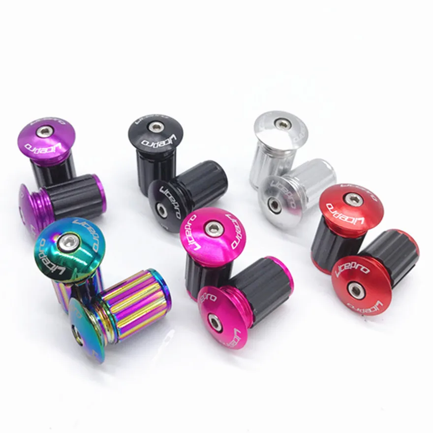 MTB Mountain Bicycle Aluminum Alloy Folding Bicycle Expansion Handlebar Block Plugs Expansion Handle Bar End Cup