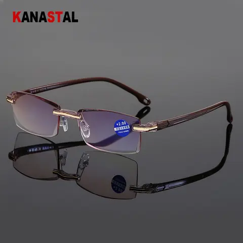 Ultralight Rimless Reading Glasses KANASTAL