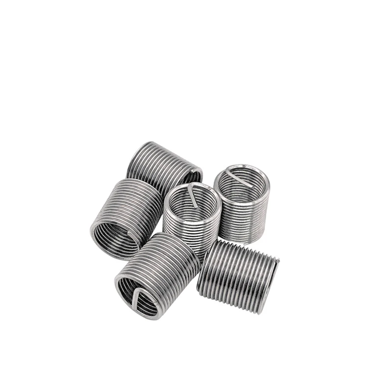 Fine thread Wire Thread Insert M12*1.0 M12*1.25 M12*1.5 M14*1.25 M14*1.5 Stainless steel Screw Bushing Thread Repair