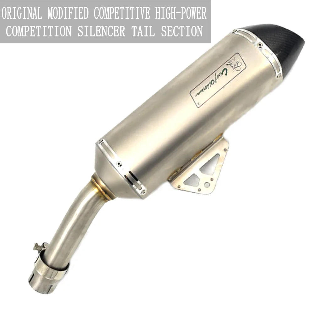 For Excelle 500X Turbo Exhaust Down Pipe Moto Silencer With Muffler Excelle 500X 500 X