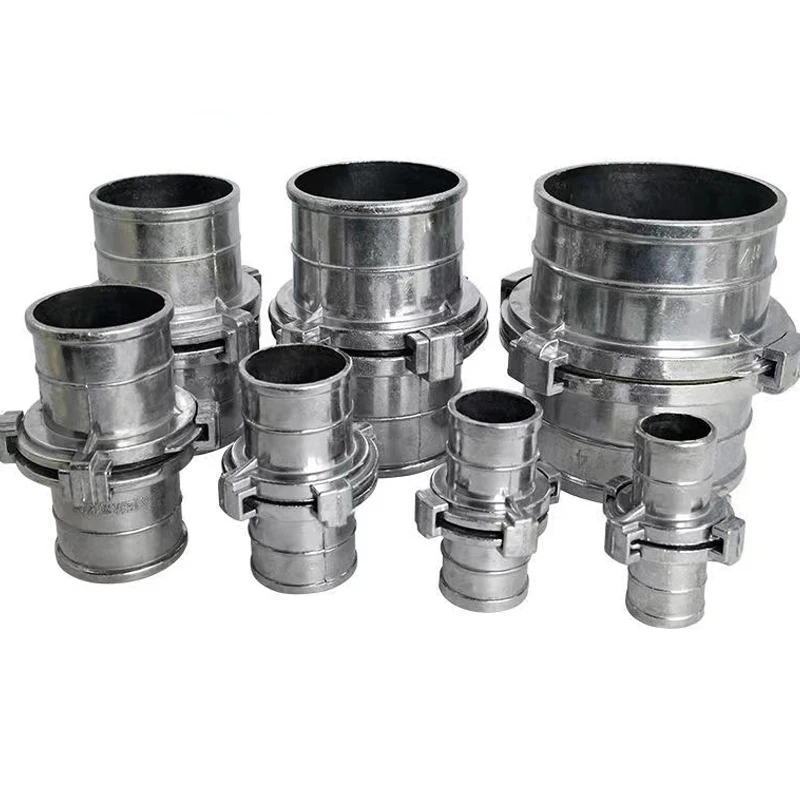 Quick Coupling For Water Pipes Aluminum Pipe Fitting Hose Quick Connector With Clamp Fire Hose Agricultural Irrigation Accessory