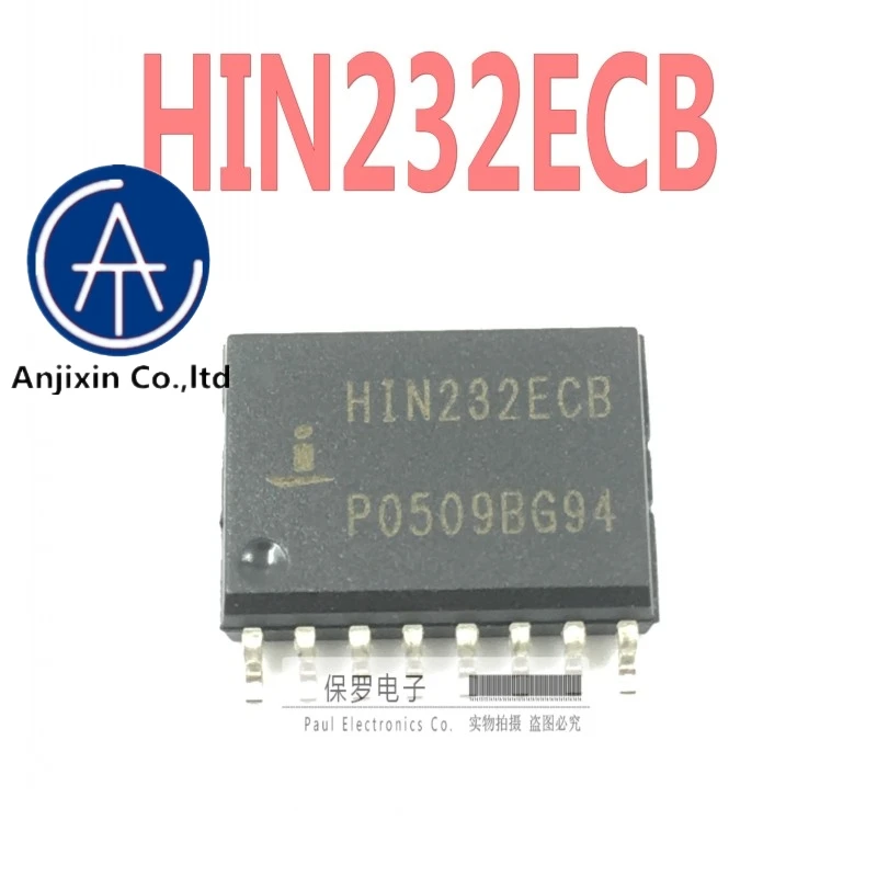 

10pcs 100% orginal new transceiver HIN232ECB HIN232 SOP-16 patch in stock