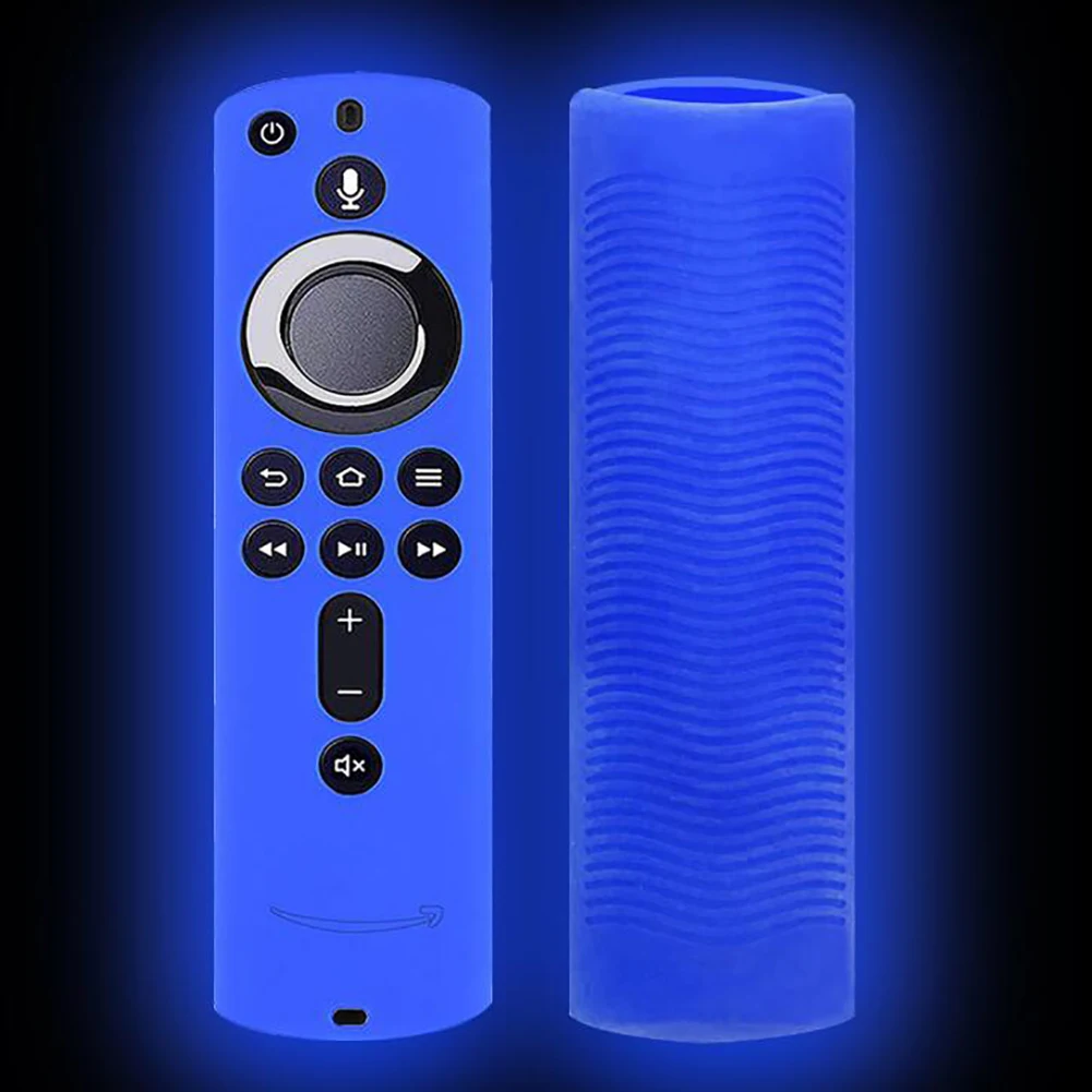 Remote Control Luminous Anti-lost Silicone Case For Fire TV Stick 4K / Fire TV (3rd Generation) / Fire TV Cube