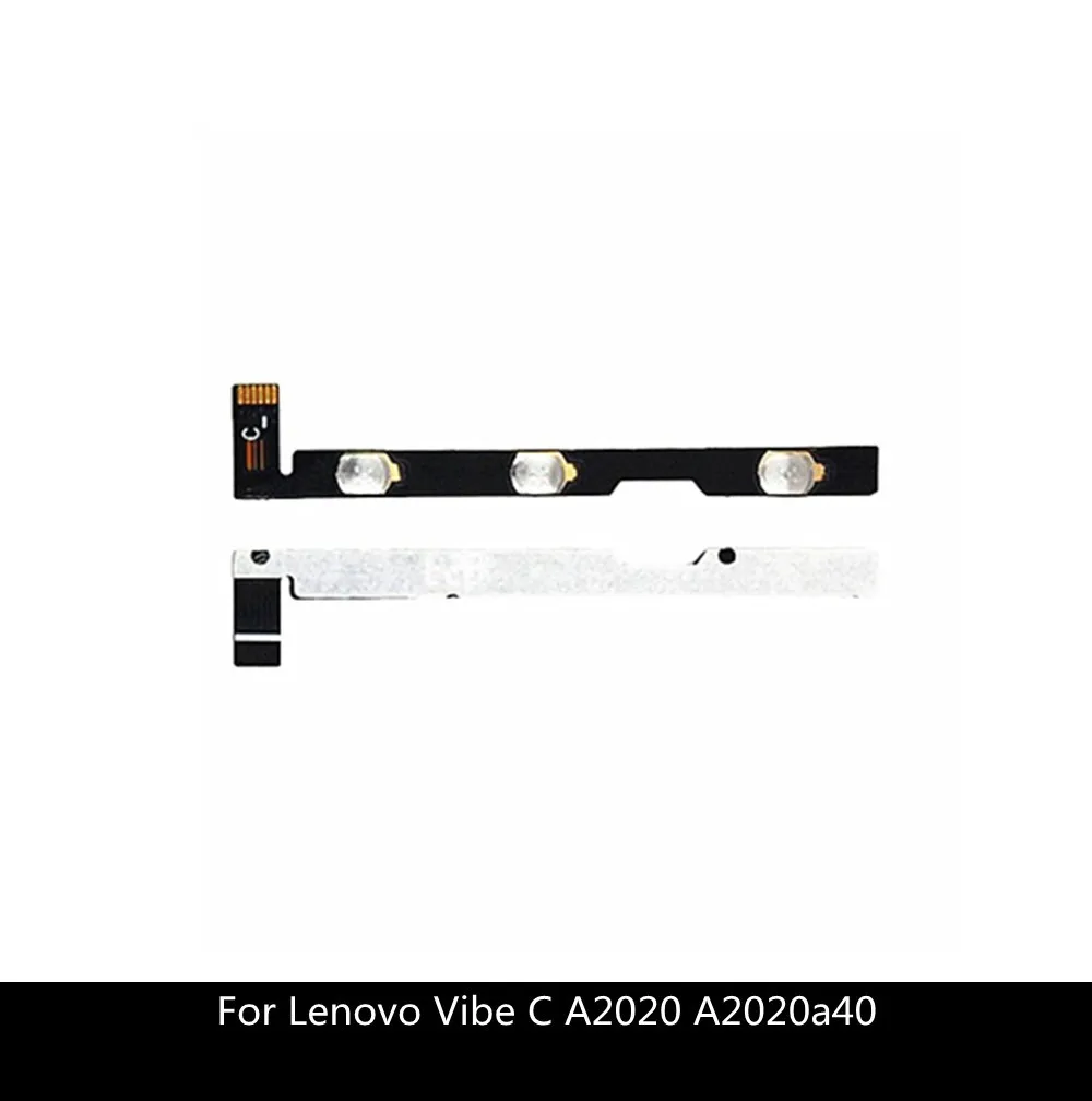 

Replacement Parts Switch on/off Volume Ribbon For Lenovo Vibe C A2020 A2020a40 Power Button Flex Cable Free shipping