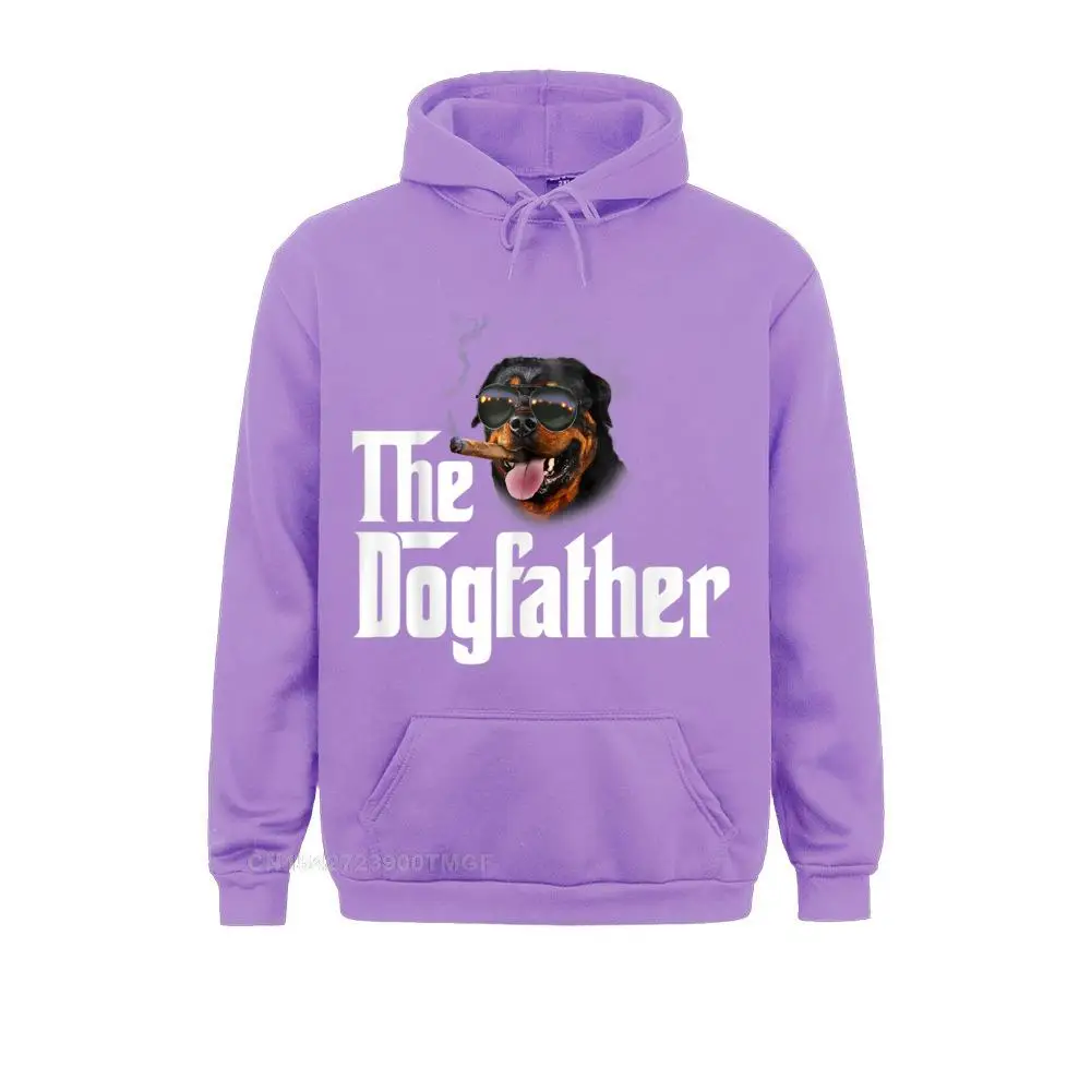 Hoodies Mens The Dogfather Rottweiler Funny Dog Owner Gift Dog Lover Mother Day Men Sweatshirts Casual Clothes Coupons