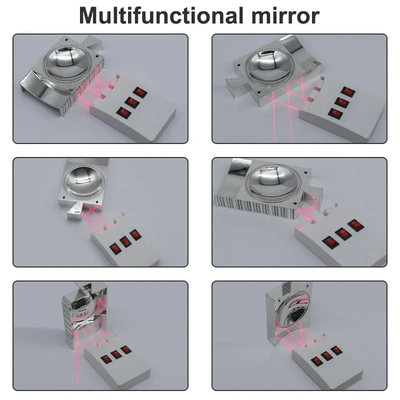 Ottica fisica Esperimento Kit Banco Ottico Set Concavo Convessa di Imaging lente Pinhole di Imaging Riflessione Della Luce Laser Quadrante Cursore