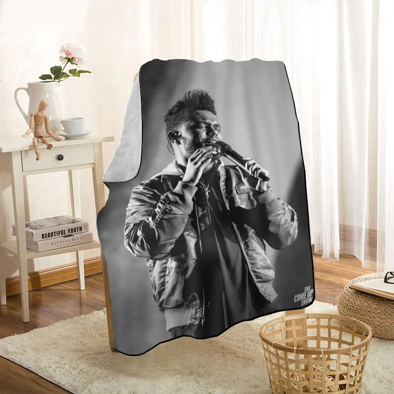 New Arrival The Weeknd XO Blankets Printing Soft Blanket Throw On Home/Sofa/Bedding Portable Adult Travel Cover Blanket