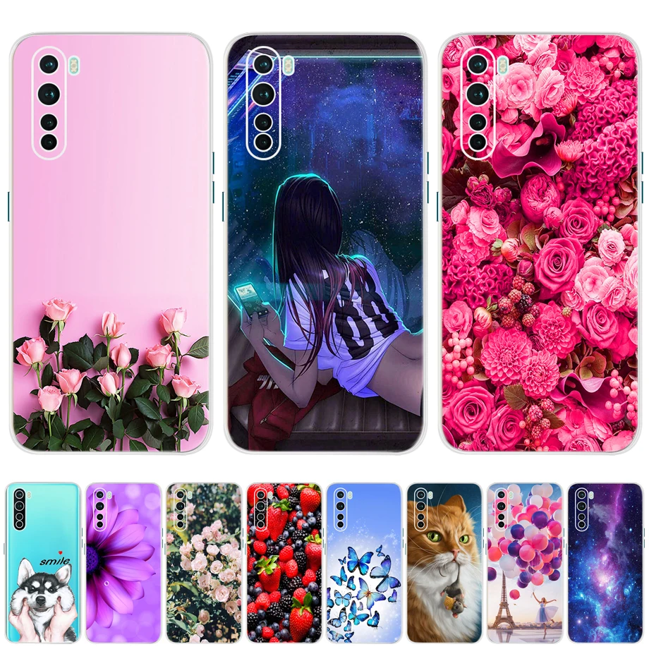 For OnePlus Nord Case Cute Fashion Soft Silicone TPU Back Cover for Oneplus Nord Phone Case Funda for One Plus Nord Cases Capa