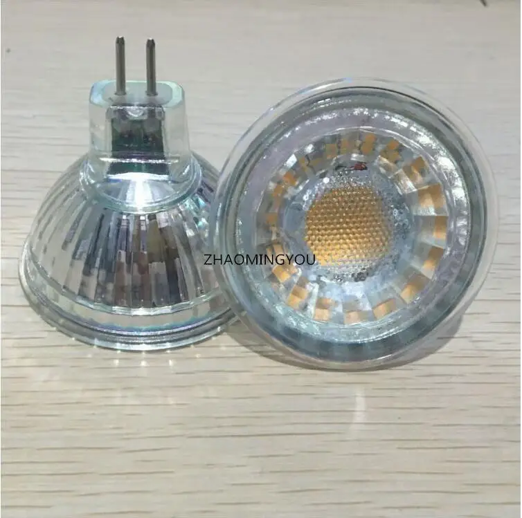عكس الضوء عالية الطاقة رقاقة LED لمبة MR16 GU5.3 COB 9 واط 12 فولت 110 فولت 220 فولت Led الأضواء الدافئة/باردة الأبيض MR16 قاعدة LED مصباح