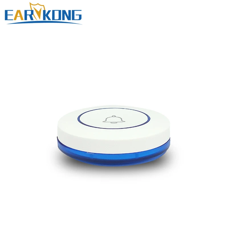 433MHz Wireless SOS Button Panic button Wireless button program for doorbell funtion for Our home burglar alarm system