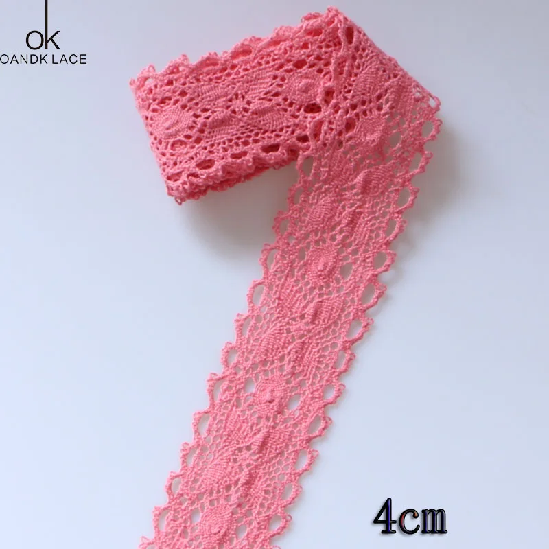 8 yard crochet di lavoro a maglia di cotone del merletto di alta qualità del merletto del cotone indumento di cucito scrapbook processo di accessori