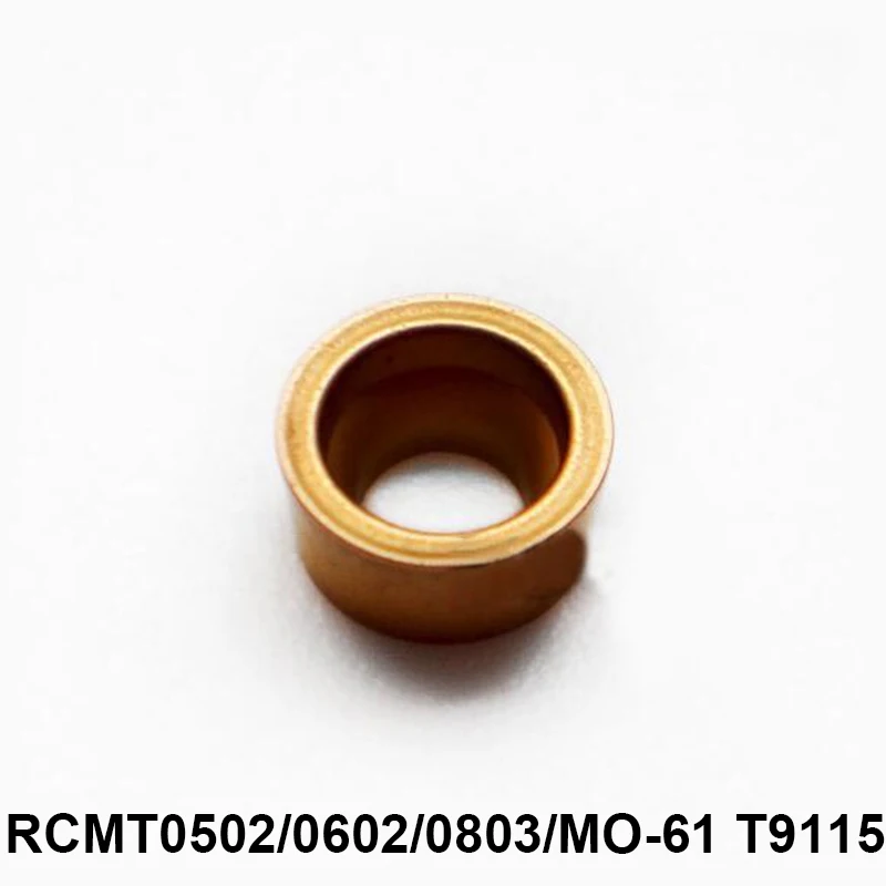 Original RCMT0502MO-61 RCMT0602MO-61 RCMT0803MO-61 T9115 RCMT0502 RCMT0602 RCMT0803 RCMT Carbide Inserts Turning