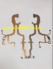 Cabo flex de reparo para câmera digital, peça para reparo de lentes traseiras e externas