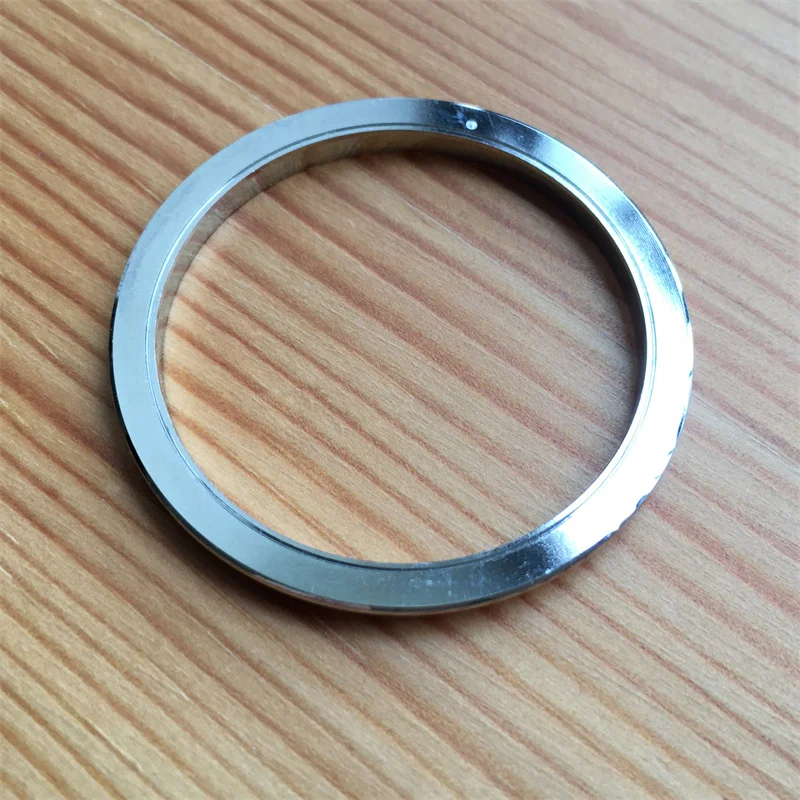 steel dog toothed ring bezel pad for Rolex Datejust 41mm automatic watch