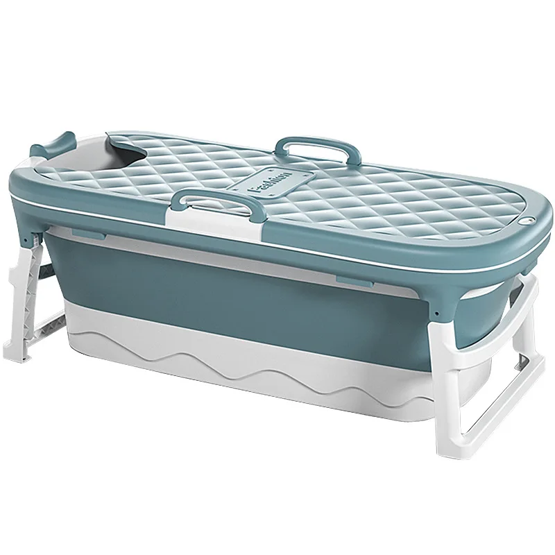 

Foldable Bathtub for Adult Children - Large Plastic Freestanding Bathtub - New Portable Whirlpools for Man Women