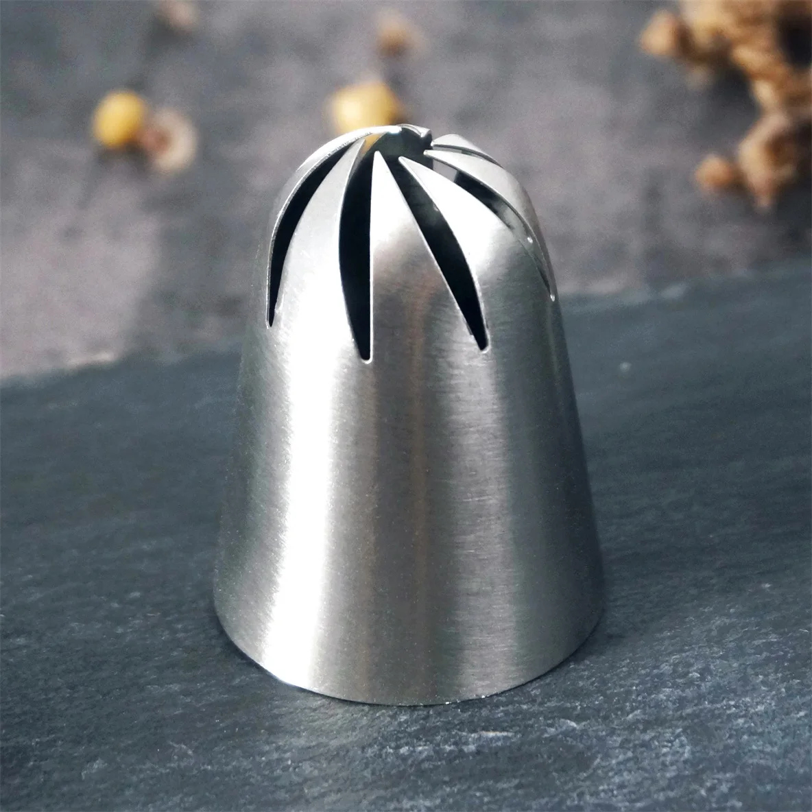 #901 902 903 904Close Star Piping Nozzle Large Size Cream Icing Tips Cake Fondant Baking Tool Cupcake Decoration Stainless Steel