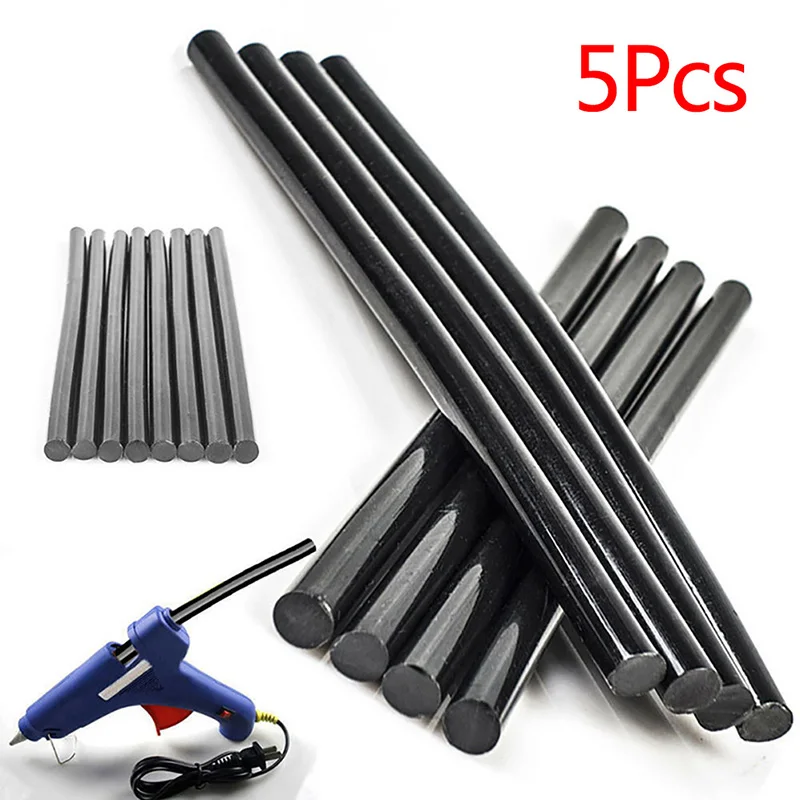 

5pcs 7*100mm DIY Melt Glue Sticks For Car Dent Electric Glue Gun Craft Album Alloy Acc Paintless Removal Hand Repair Tool Parts