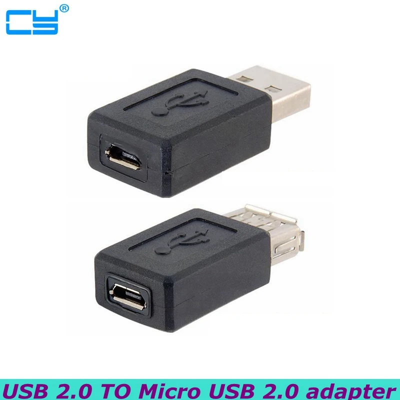 Portable USB 2.0 Type A Female to Micro USB B Female Adapter Plug Converter USB 2.0 to Micro USB Connector Good Quality