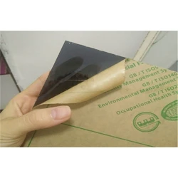 Transparent Black plastic Sheet acrylic board organic glass polymethyl methacrylate 1mm 3mm 8mm thickness 200*200mm