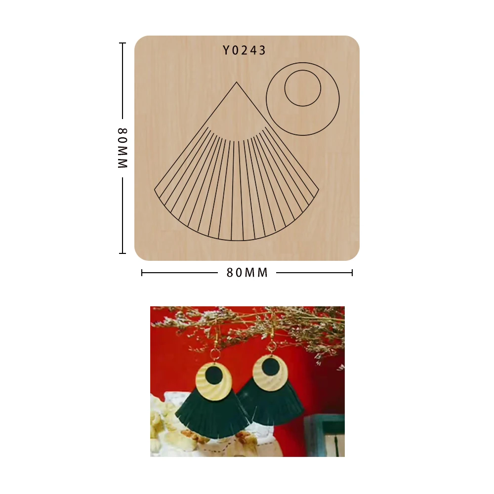 

Пресс-формы для сережек для поделок «сделай сам», для вырезания кожи, скрапбукинга, подходит для обычных больших съемок и машин