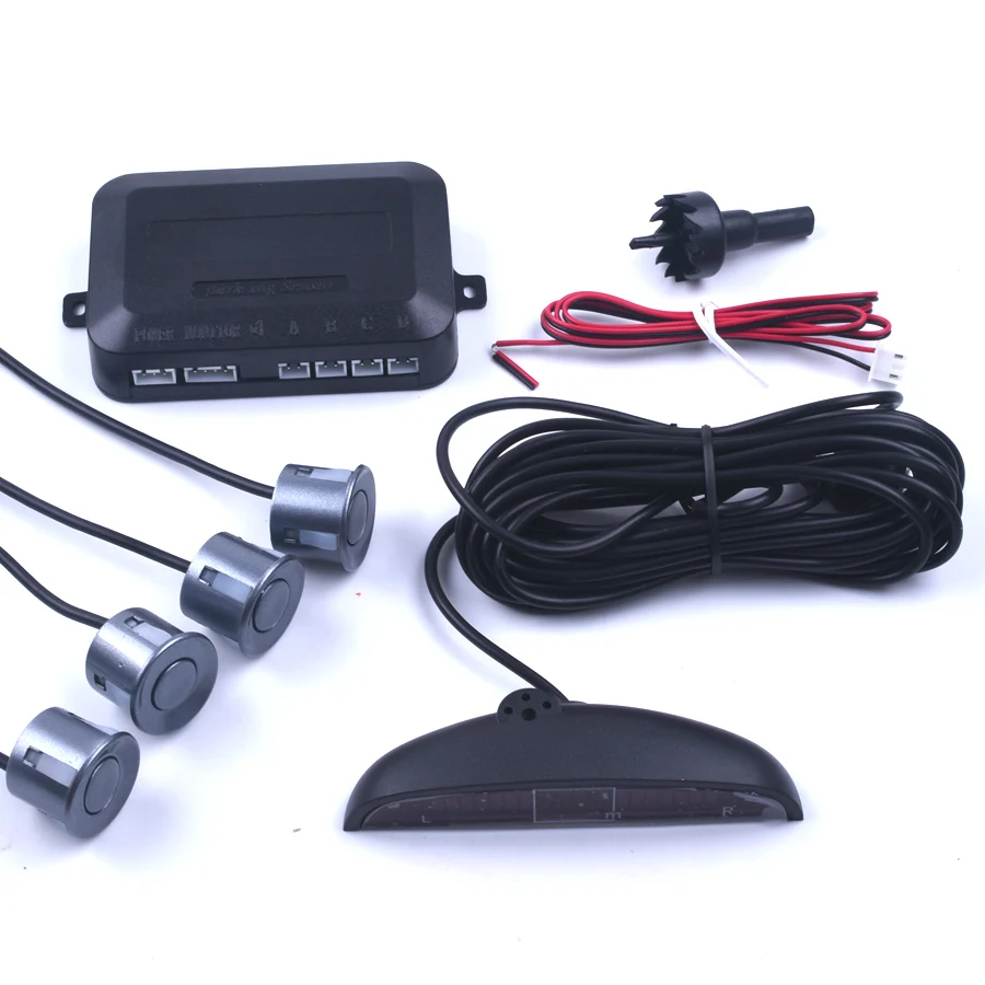 1 Satz Parks ensor Kit Auto Auto LED-Anzeige 4 Sensoren für alle Autos Rückfahr unterstützung Backup Radar Monitor Parks ystem