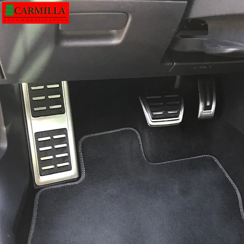 

Car Pedal Cover for Audi TT 2015 2016 2017 2018 2019 2020 2021 Gas Pedale Covers Brake Pedals LHD Foot Rest Pads Accessories