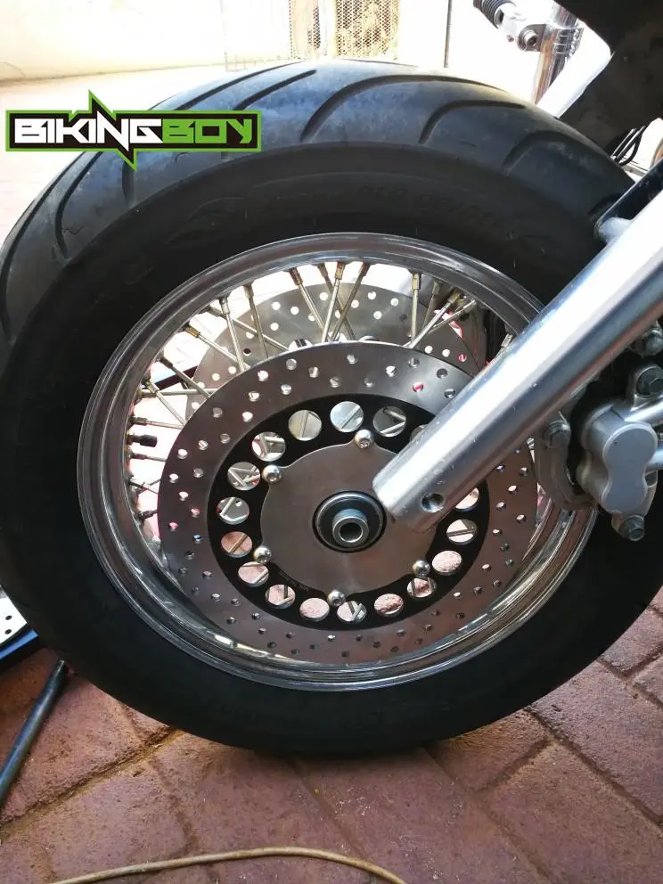 BIKINGBOY Front Brake Disc Disk Rotor XVS 400 Drag Star / Classic 96-01 XV 535 Virago 95-03 XV 535 DX 98-03 XV 1100 86-95 94 93