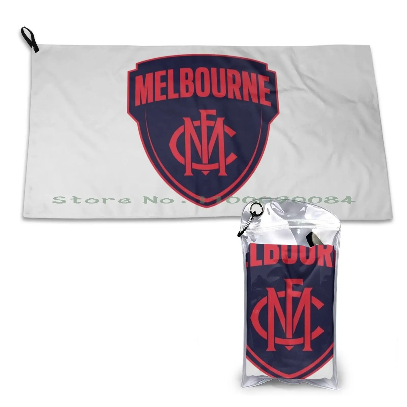 Melbourne Demons Quick Dry Towel Gym Sports Bath Portable International Flag Of Planet Earth Symbol Facemask Soft