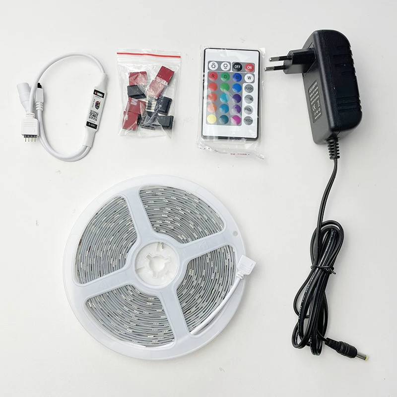 Toekomst Heldere Diy Rgb Kleur Veranderende Zachte Led Strip Met Zelfklevende Tape Backlight Voor Projector Screen Home decoratie