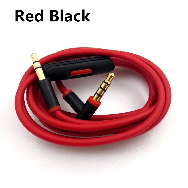 3.5mm Audio Cable 3 5 Aux Cable for Beats Solo HD Studio Pro Mixr Headphone Mobile Phone Speaker Aux Cord Wire Earphone Cables