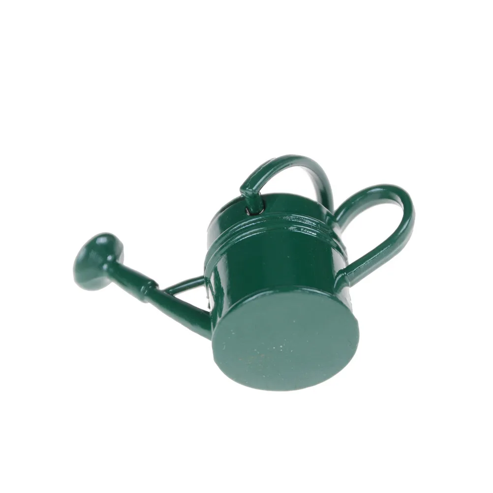Attrezzi da giardino di Latta Irrigazione Può per 1/12 Bilancia Dollhouse Miniature Giardino Paesaggio Scena Modello Bambini Mobili Giocattolo ACCESSORI Fai Da Te