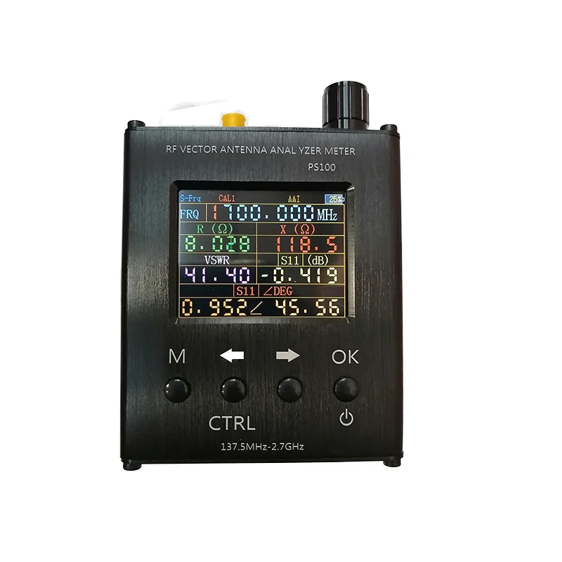 Nuovo analizzatore di Antenna ANT SWR a impedenza ottica UV RF da 137.5MHz 2.7GHZ N1201SA