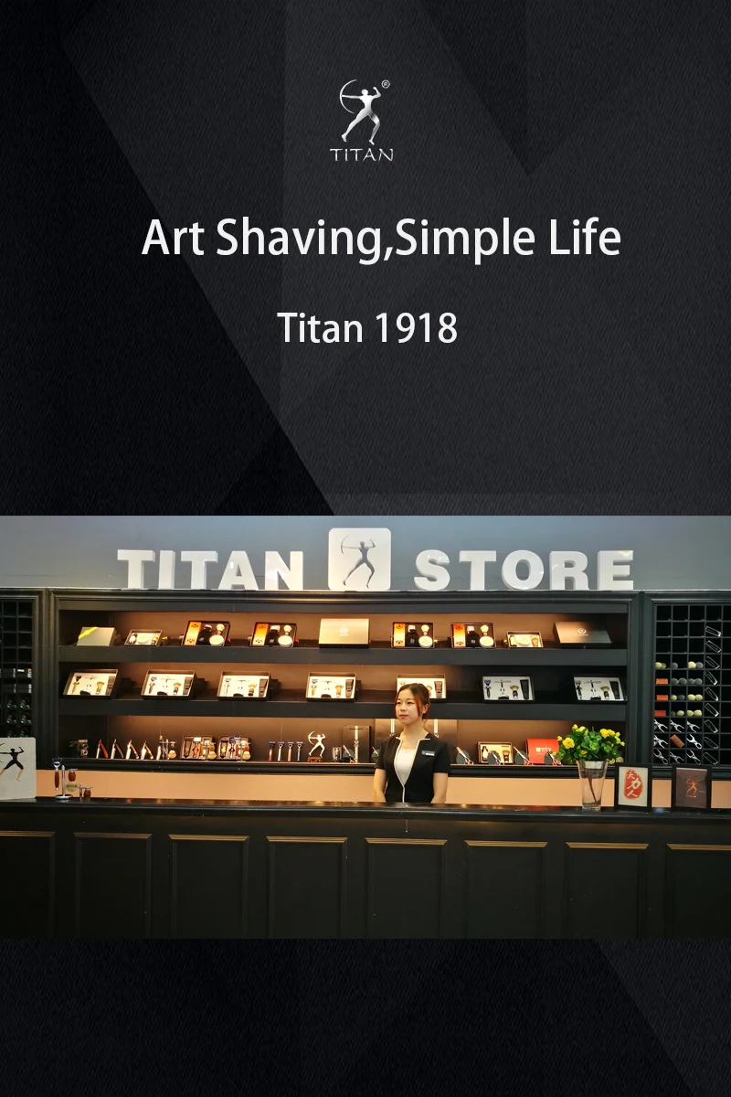 Titan 5,5/6,5/7,0 Zoll Haarschneideschere für professionelle Friseure – Detail 2