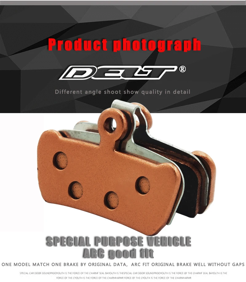 DELT 10 Pair Bicycle Disc Brake Pads,For SRAM,G2,Guide,Ultimate,RSC,RS,R,Avid,X0,E7,E9,XO,Elixir,Trail,4 Pistions,BIKE,Sintered,